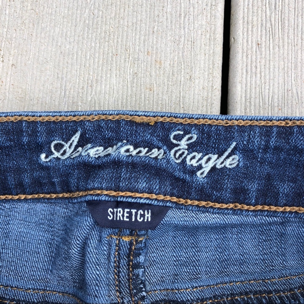 American Eagle Stretch Boy Jean, Button Fly Size 2 - image 5